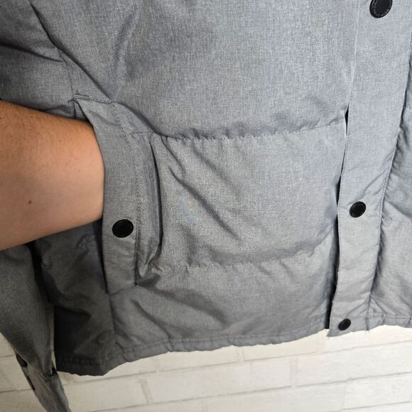32 Degrees Gray Puffer Down Jacket - Picture 4 of 7